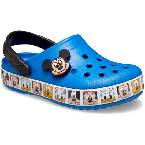 Crocs Fun Lab Disney Mickey Mouse Band Toddler Clogs Bright Cobalt
