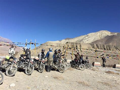 Mustang Bike Tour In Nepal Mount Face Nepal