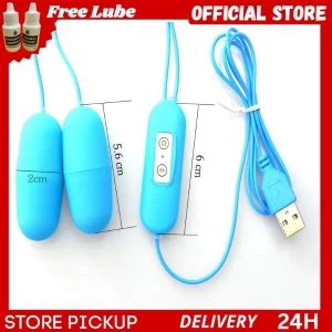 Buy USB Multispeed G Spot Double Eggs Vibrator Sex Toy