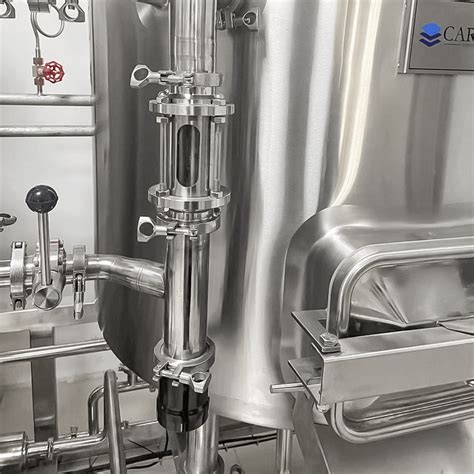 L Beer Brewing System With Steam Heating