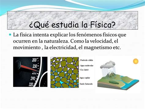 que estudia la fisica Qué estudia las Ciencias Naturales ppt