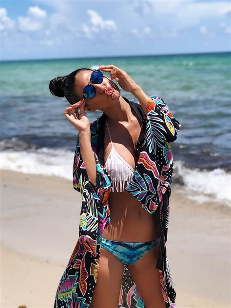 Bikini Y Sensualidad Las Fotos Del Viaje De Silvina Escudero A Florida Infobae