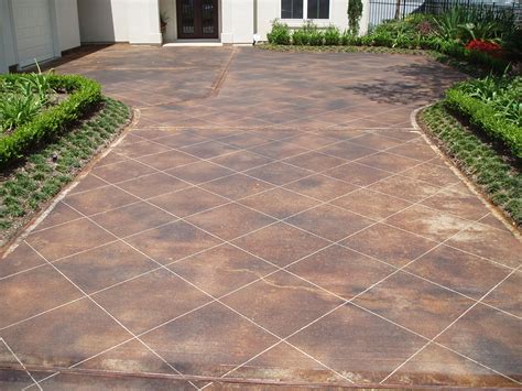 Stained Concrete Floors |Stamped Artistry Houston, TX
