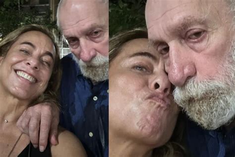 Cissa Guimarães declara amor pelo ex marido de 82 anos Eu te amo