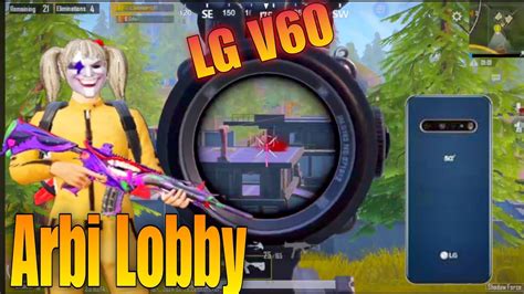 WOW Arbi Lobby In Livik Gameplay LG V60 Thinq PUBG Test Sikander