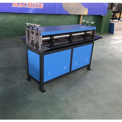 Sheet Metal Duct Grooving Beading Roller Machines Five Lines Beading