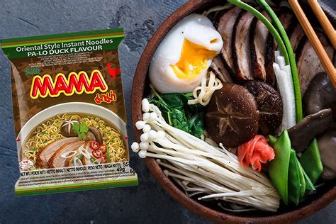 Buy MAMA Ramen Instant Noodles Variety Pack, Chicken, Pa Lo Duck, Tom ...