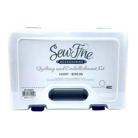 SewFine Quilting and Embellishment Kit - 13 Pieces - Moore's Sewing