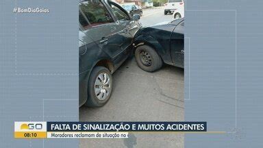 Bom Dia GO Moradores reclamam de falta de sinalização em cruzamento