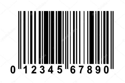 Simple Fake Barcode Stock Vector by ©ledinka 53306773