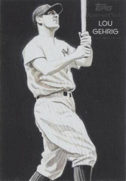 Topps National Chicle Lou Gehrig For Sale Online Ebay