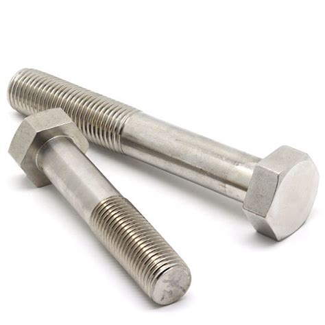 Stainless Steel S Din Partial Half Thread Large Hex Bolt And