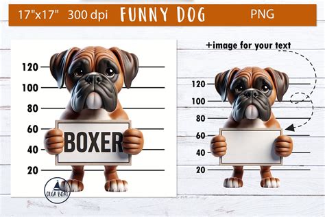 Boxer dog clipart | Funny dog png | Dog images - So Fontsy