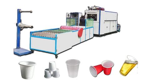 PLA PP Full Servo Bowl And Cup Machine