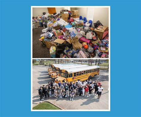 Humble ISD Students Come Together to Fill the Bus