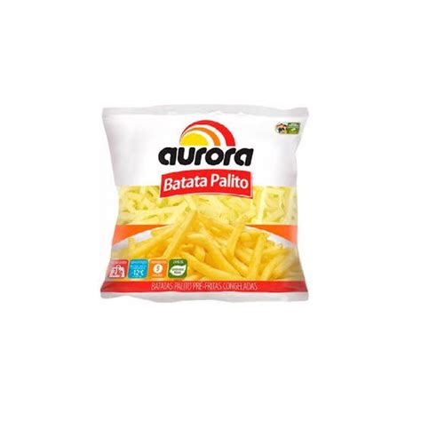 Batata Palito Pré Fritas Aurora Pacote 2kg Supermercado Freguesia