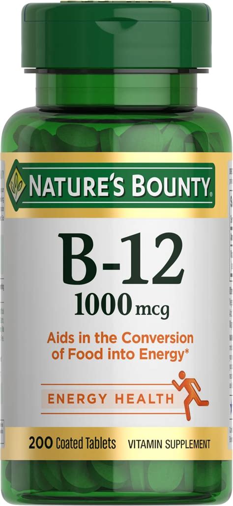 Natures Bounty Vitamin B 12 Quick Dissolve Tablets