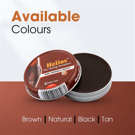 Helios Wax Shoe Polish 40 Gm