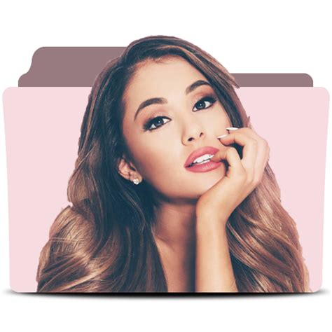 Ariana Grande Folder Icon Png And Ico By Captainbatu20 On Deviantart