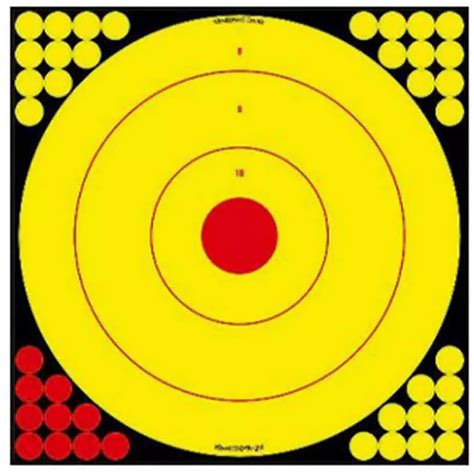 Birchwood Casey Long Range Bullseye Targets 5 Pack Academy