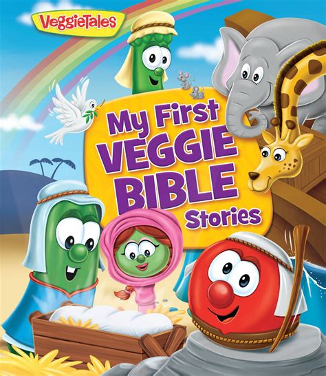 VeggieTales: My First Veggie Bible Stories (Board book) - Walmart.com