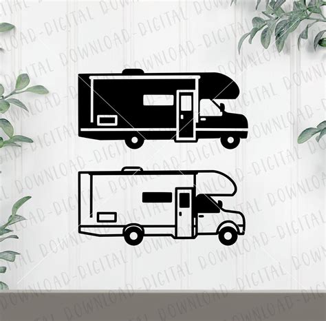 Class C Svg Small Class C Camper Svg Camper Cut File Camper Cutting File Etsy