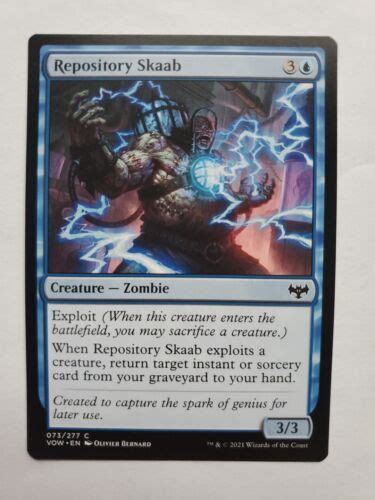 MTG Magic The Gathering Card Repository Skaab Creature Zombie Blue ...