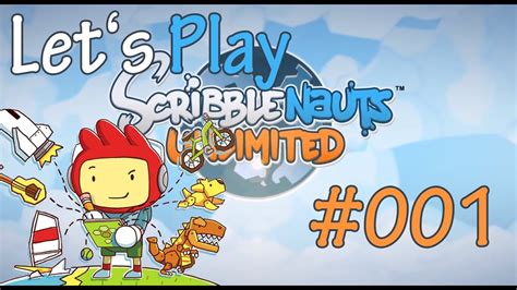 Let S Play Scribblenauts Unlimited 001 HD German Deutsch YouTube