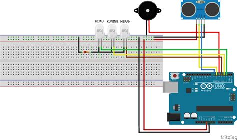 Sensor Parking Menggunakan Sensor Ultrasonik Arduino