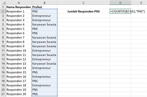 Rumus Pada Microsoft Excel Dan Fungsinya