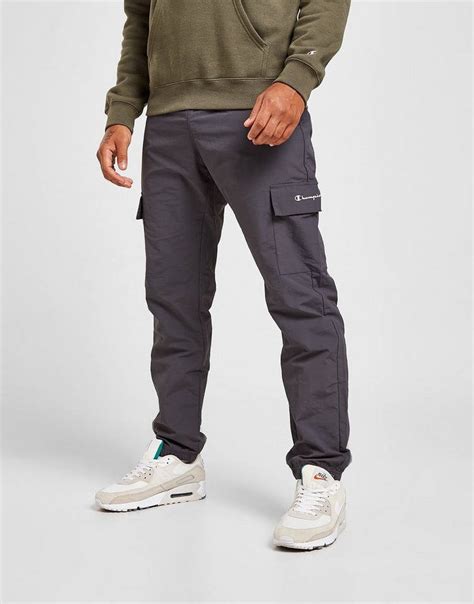 Champion Woven Cargo Pants Dark Grey The Sole Supplier