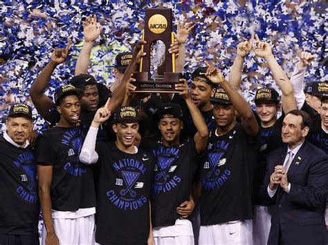 Duke March Madness Playoff History - Championship Wins & Appearances