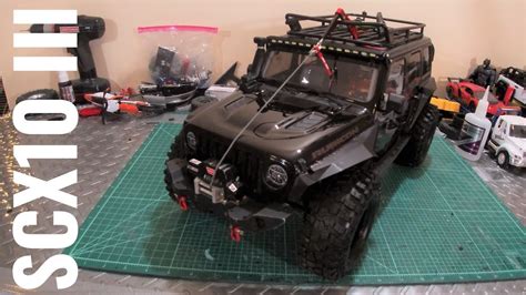 Axial Scx Iii Jeep Jl Facelift Rc Car Youtube