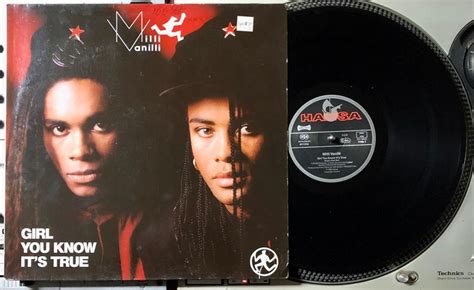 1988 Milli Vanilli Girl You Know Its True Vinyl 12 Maxi Single 45