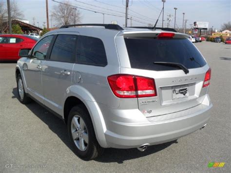 Bright Silver Metallic 2011 Dodge Journey Mainstreet Awd Exterior Photo