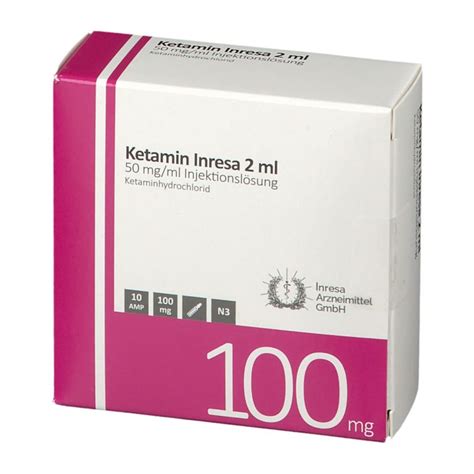 Ketamin Inresa Ml St Mit Dem E Rezept Kaufen Shop Apotheke