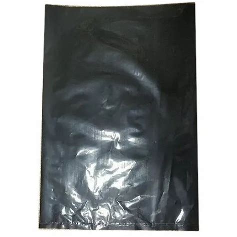 Plain Black Ld Poly Bags For Packaging Capacity Kg At Rs Kg In