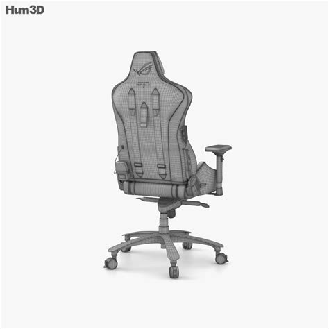 Asus ROG Chariot Gaming chair 3D model - Download Armchair on 3DModels.org