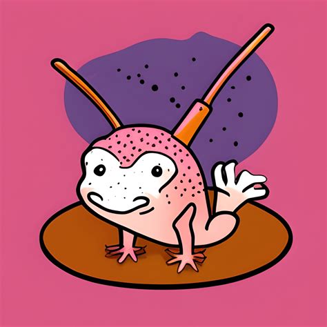 Axolotl Cartoon Graphic · Creative Fabrica