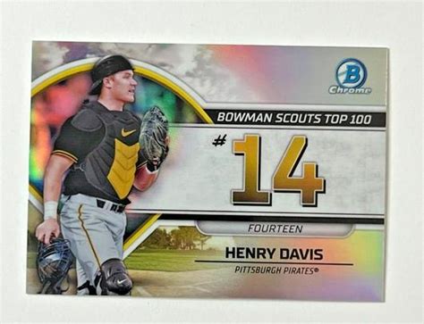 Henry Davis Ungraded 2023 Bowman Scouts Top 100