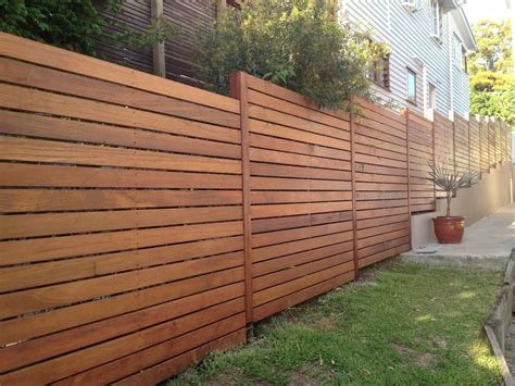 20+ Horizontal Wood Fence Designs – The Urban Decor