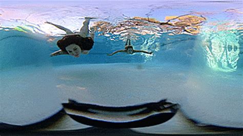 VR 360 Nude Underwater Swim Tease With Sorceress Morgana Vika Ginarys K Adventures