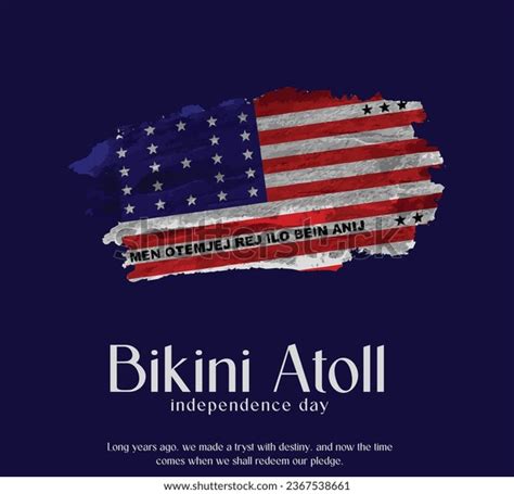 Bikini Atoll Flag Over Royalty Free Licensable Stock Vectors Vector Art Shutterstock