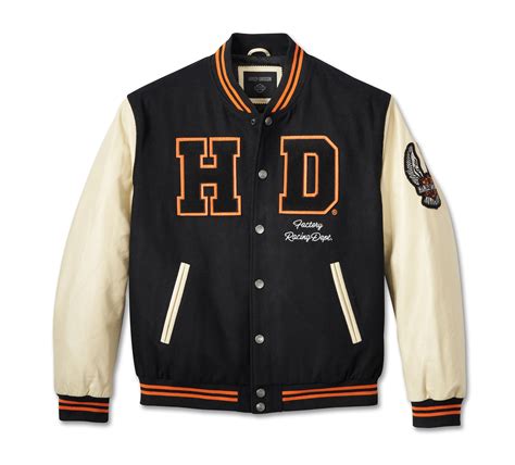 Harley Davidson Th Anniversary Varsity Jacket Gvj