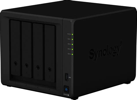 Synology 4 Bay Nas Diskstation Ds420 Ddr4 2gb With 20tb 4 Bay Desktop