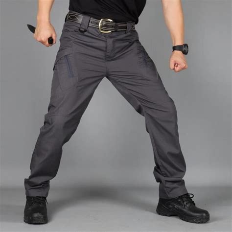 Tenue Professionnelle Pantalon Cargo Tactique Poches Multiples Pour