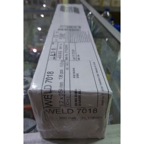 Jual Kawat Las ESAB WELD 7018 Diameter 3 2mm AWS E7018 Shopee Indonesia