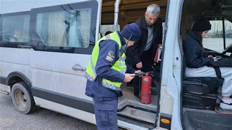 Edirne De Jandarma Okul Servislerini Denetledi Son Dakika Haberleri