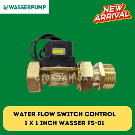 Jual Flow Switch Wasser X Flow Switch Control Pompa Booster