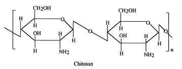 The structural formula of chitosan. | Download Scientific Diagram